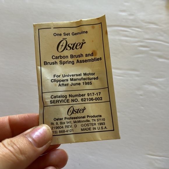 Vintage Oster Golden A5 Clipper w/ Size 10 Blade - Picture 4 of 4